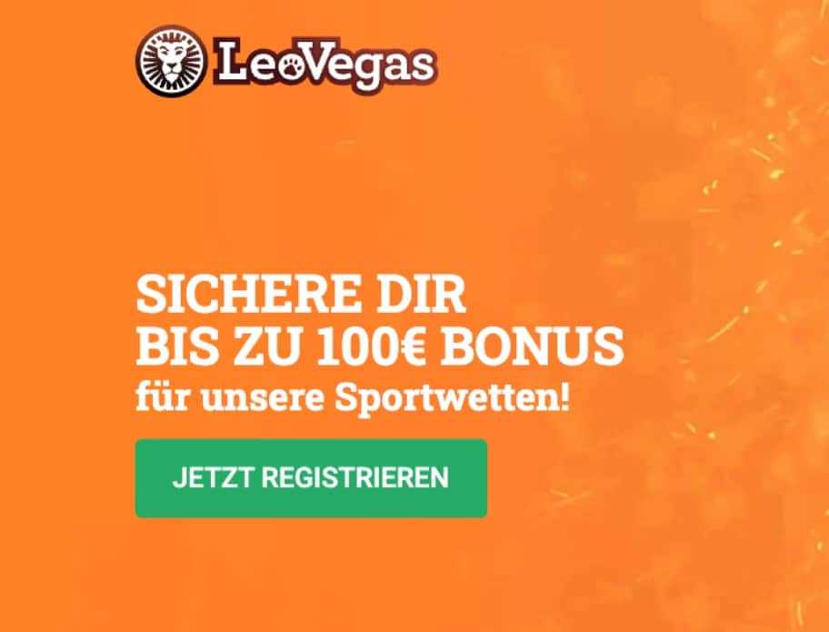 LeoVegas Sportwetten Bonus