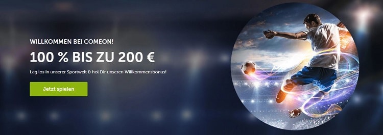 ComeOn Wettbonus