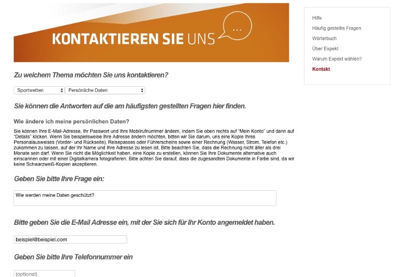expektsportwetten_erfahrungen_support