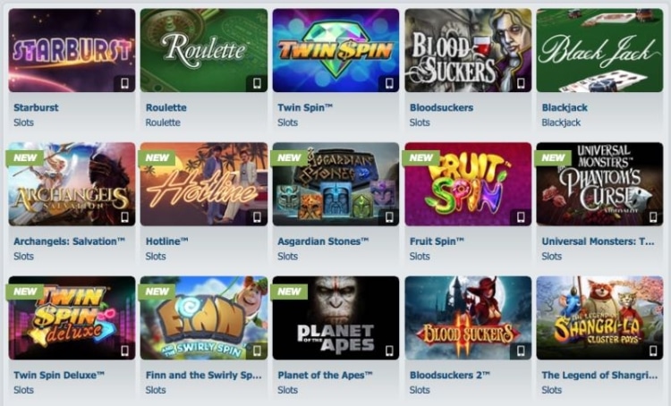 bet-at-home Casino Spieleangebot
