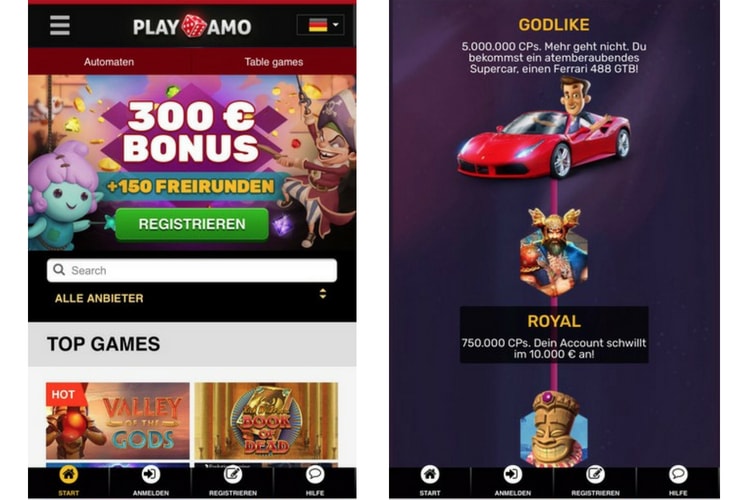 Playamo Casino App