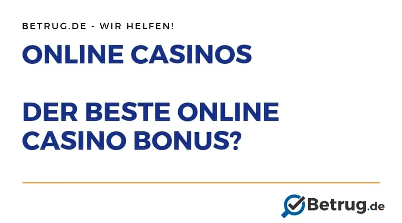Bester Casino Bonus