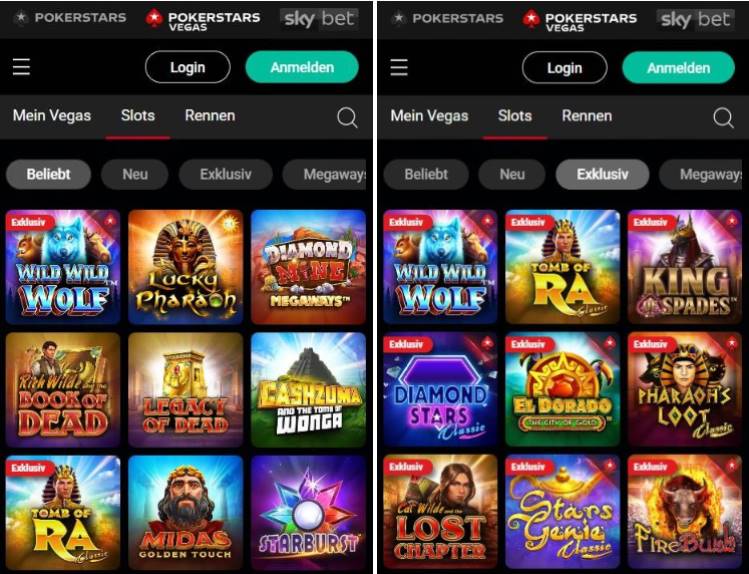 pokerstars casino mobile app