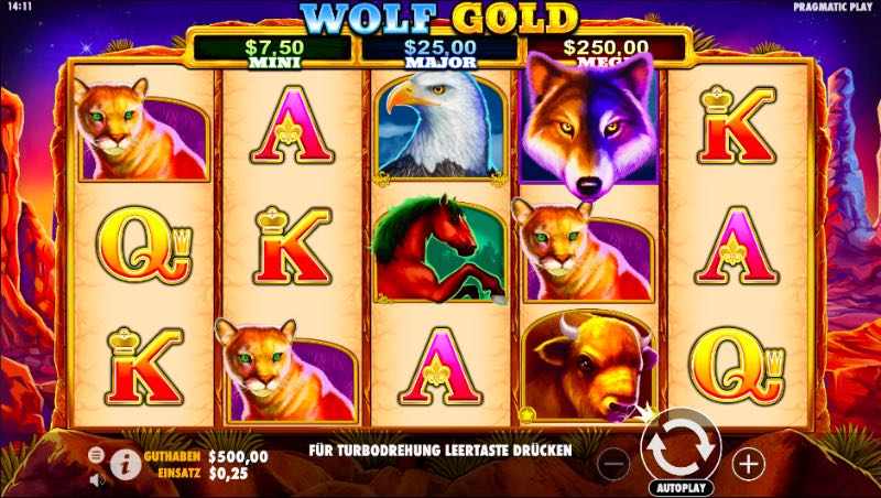 Wolf Gold Slot Betrug oder seriös?