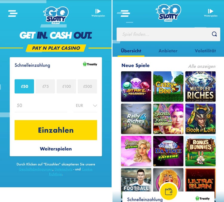 GoSlotty Casino App