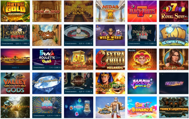 mybet Casino Spiele