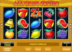 All Ways Fruits von Amatic