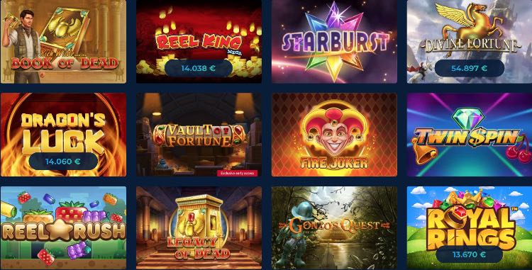 Casino Planet Spiele