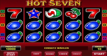Hot Seven Slot Online spielen