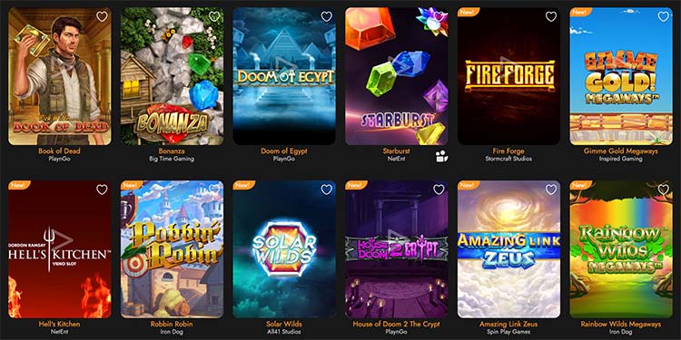 Beliebteste Slots bei Casimba
