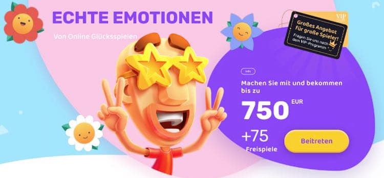 Emojino Casino Willkommensbonus