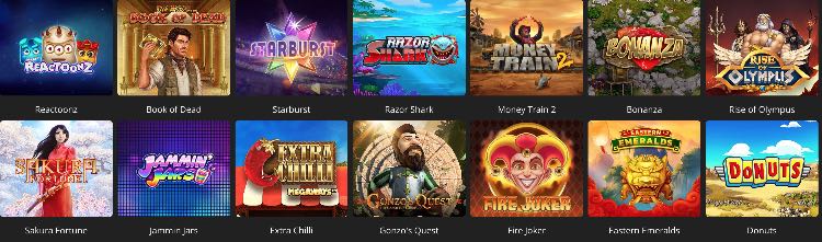 iBet Casino Spieleangebot