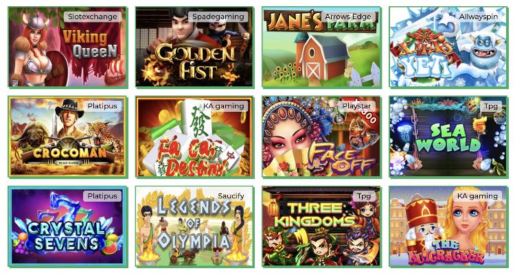 Lady Linda Slots Spieleangebot