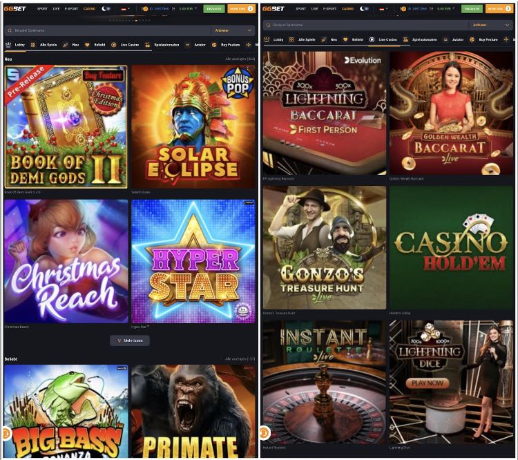 GGbet Casino App