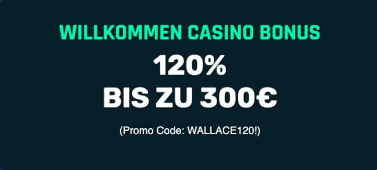 Wallacebet Casino Bonus für Neukunden