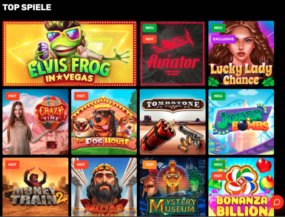 Spieleangebot N1 Bet Casino